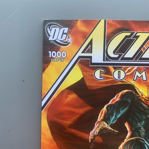 (C39) DC Comics Action Comics #1000 2018 Superman Bermejo Variant - Picture 2 of 8